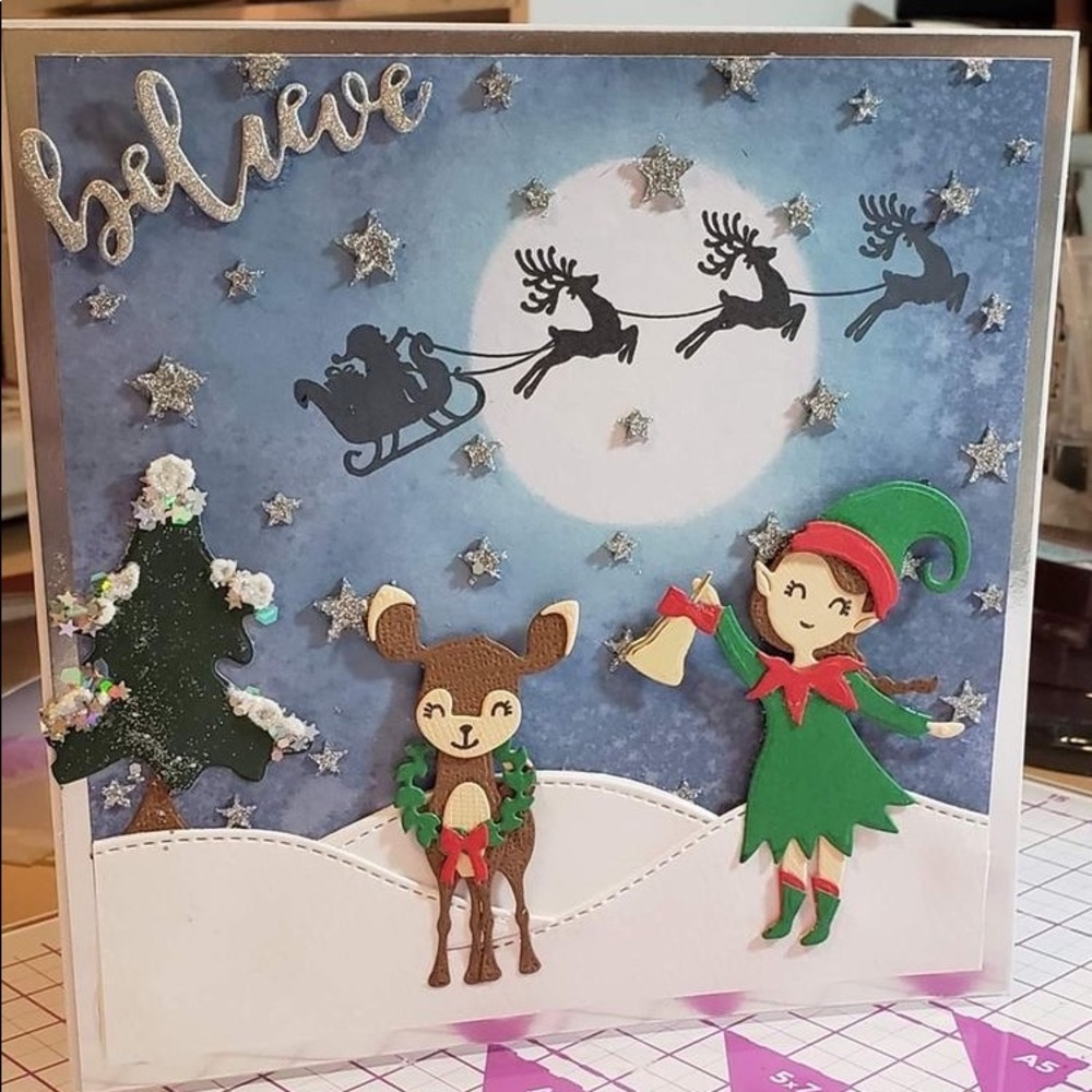 Christmas Elf Stamps & Die Set - Picture 6 of 6